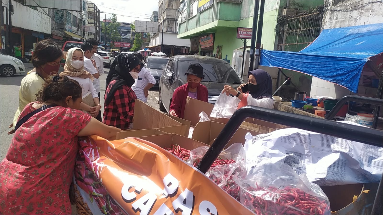 Harga Cabai Meroket,  Edy Rahmayadi Perintahkan BUMD Gelar Pasar Murah