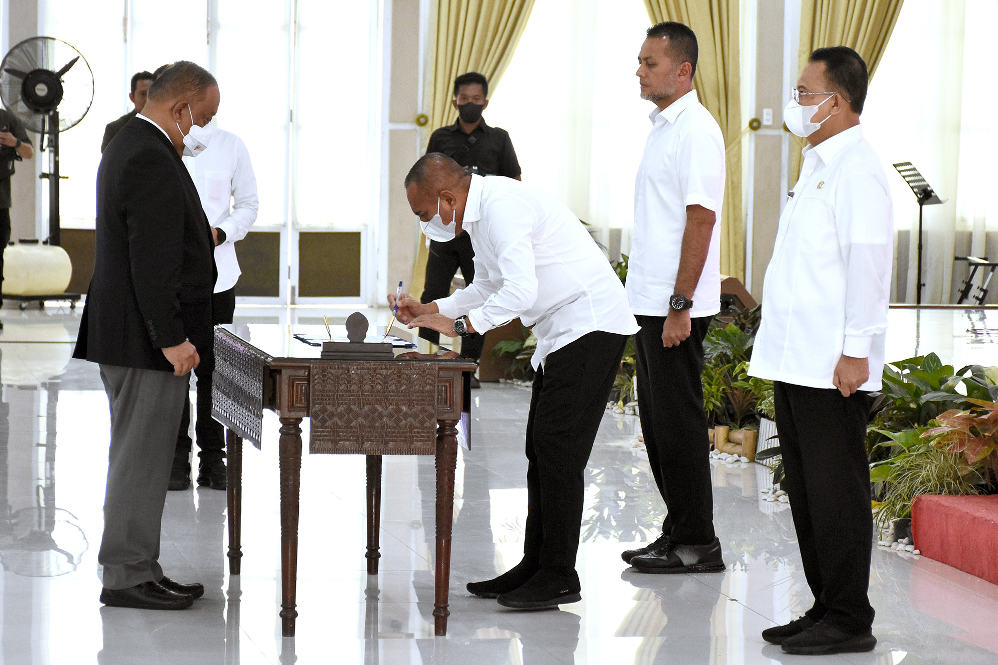 Dilantik Jadi Ketua Umum PB PON XXI Wilayah Sumut,  Edy Rahmayadi Langsung Tancap Gas