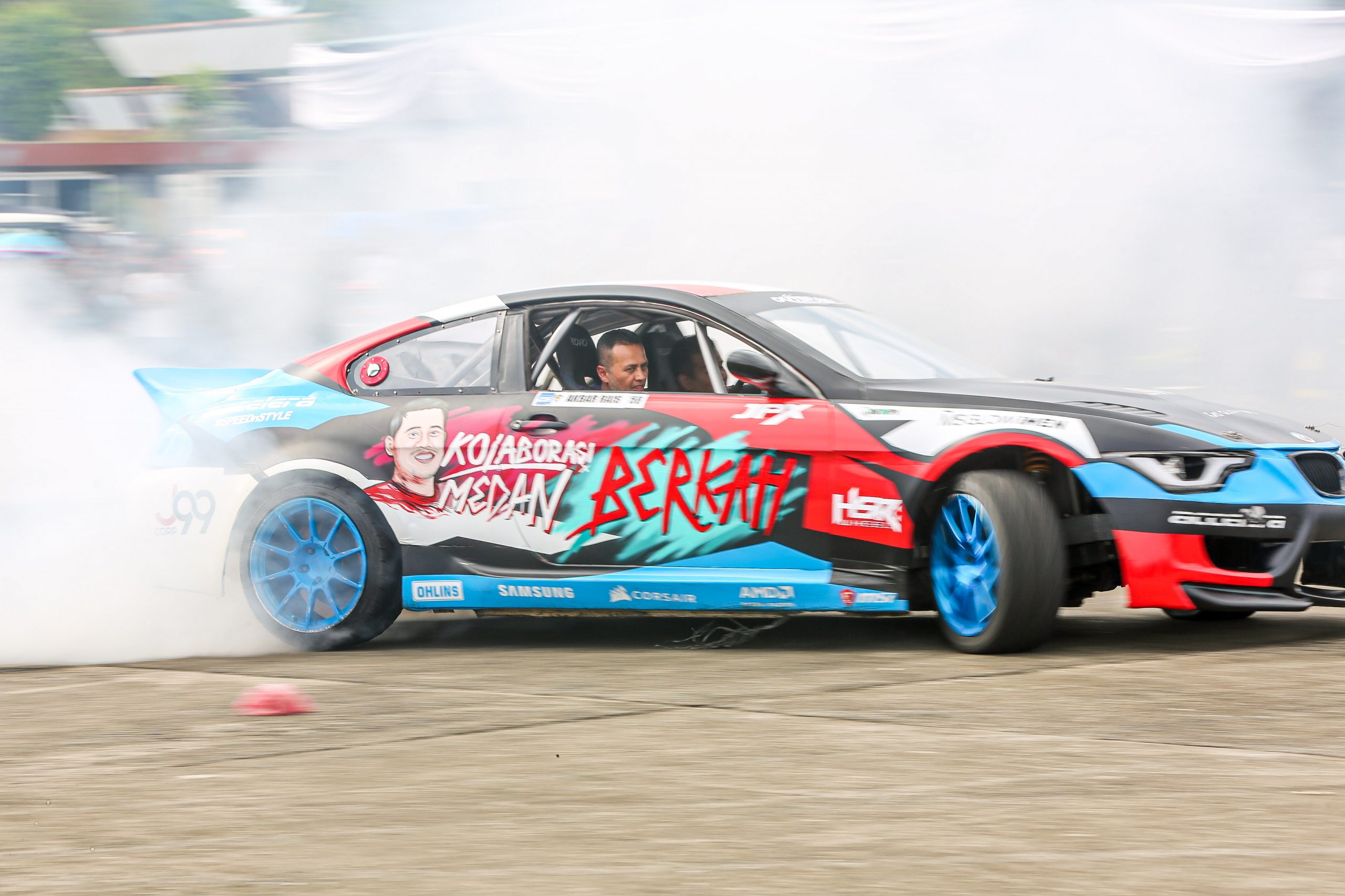 Mobil Akbar Rais Dipakai Drifting  Pertama Kalinya oleh Musa Rajekshah