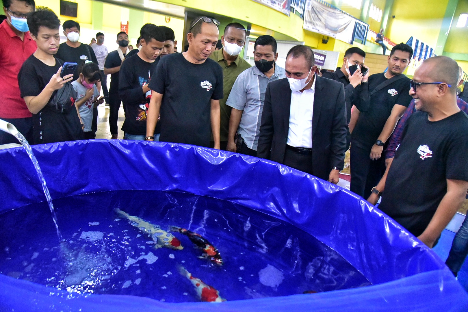 Dorong Budidaya dan Bisnis Ikan Koi, Edy Rahmayadi Buka danÂ  Ikut Ramaikan Koi Show Sumut 2022