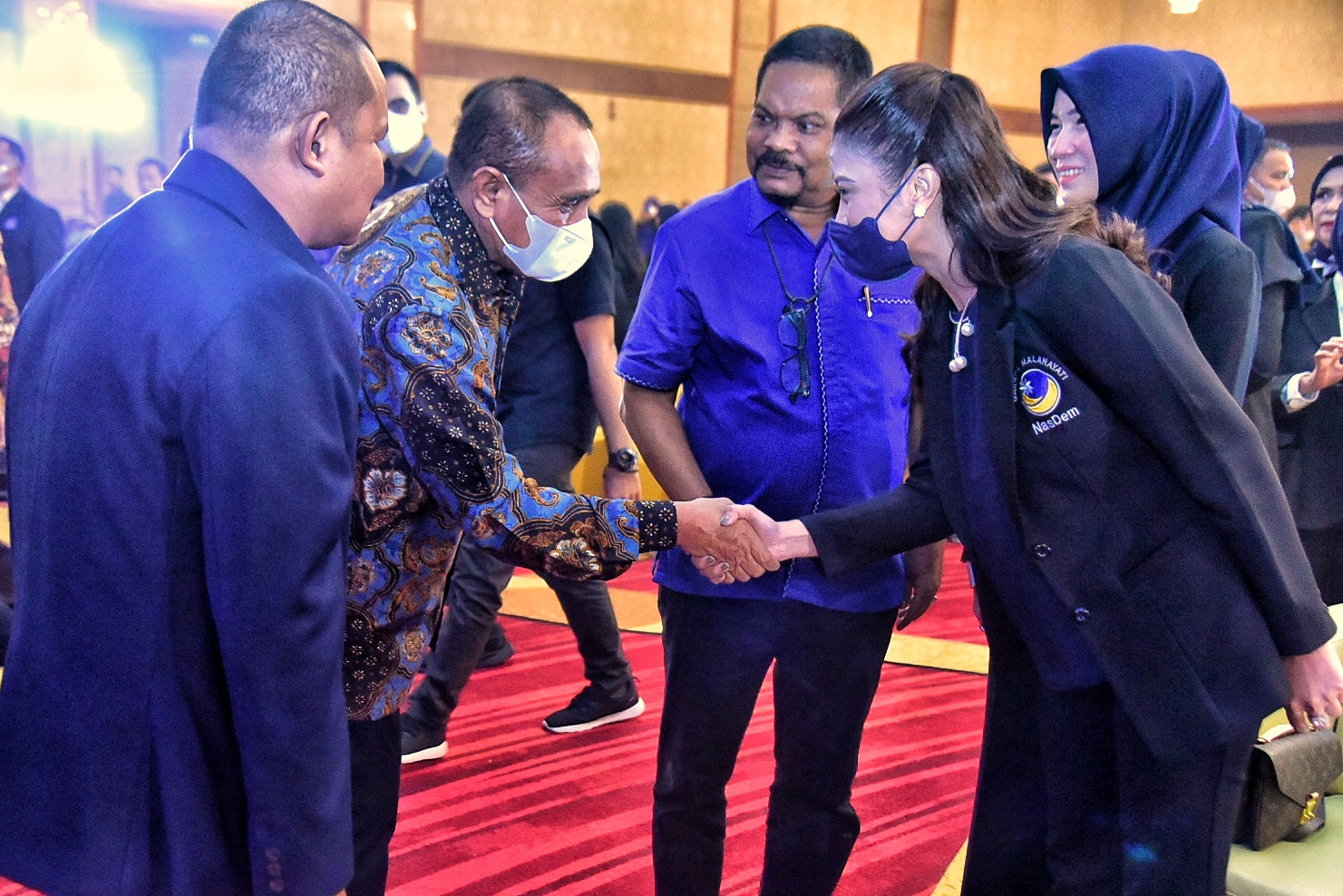 Hadiri Pelantikan Garda Wanita Nasdem Sumut,  Gubernur Sebut Gerakan Perempuan Bukan Sekadar Platform
