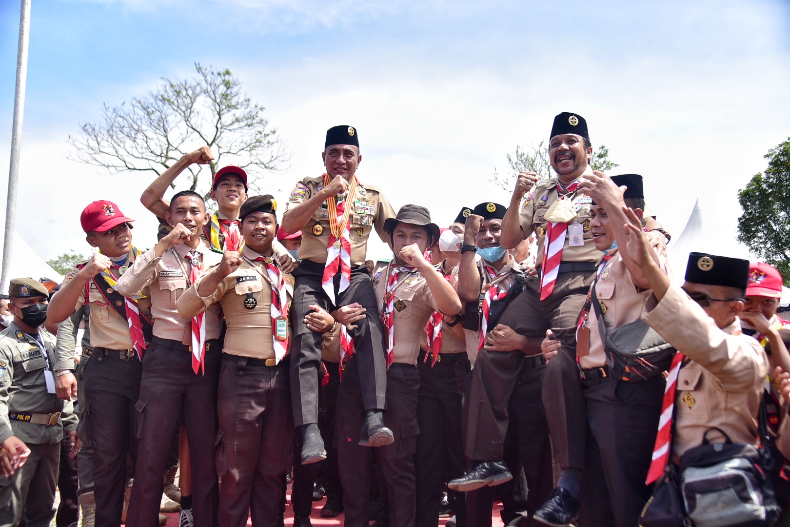 Hadapan Ribuan Pramuka,  Edy Rahmayadi Sebut Pramuka Yang Buat Dirinya Jadi Gubernur