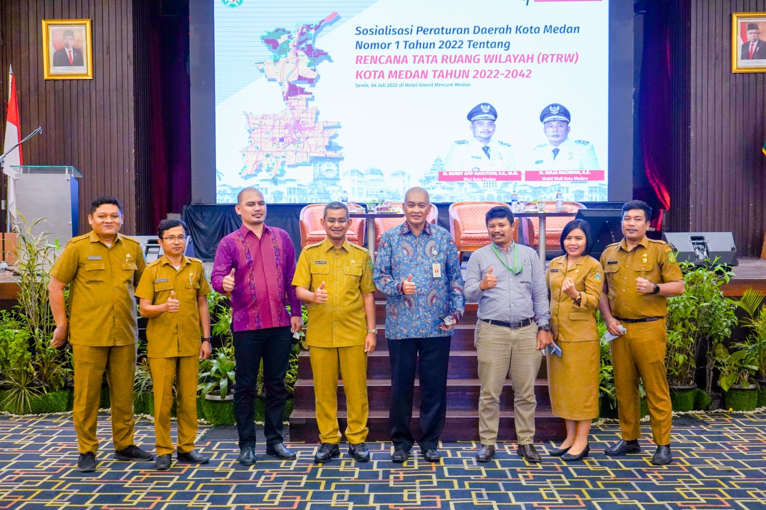 Pemko Medan melaksanakan Sosialisasi Peraturan Daerah (Perda) Kota Medan No.1 Tahun 2022