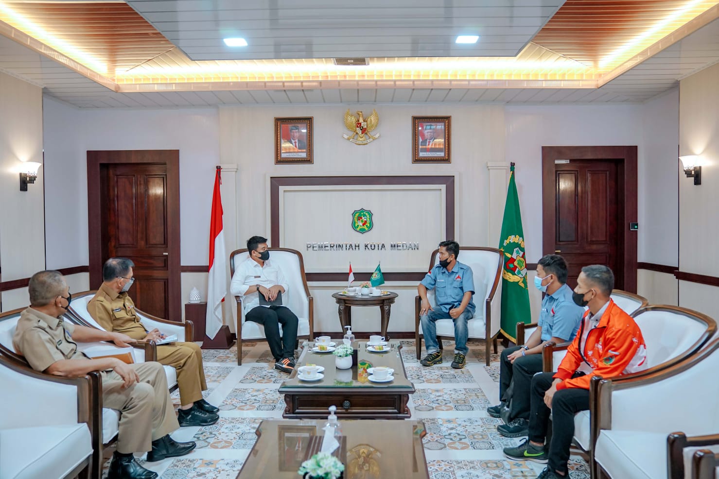 Dukung Atlet Lari Trail Di Kejurnas Palu, Bobby Nasution : Semoga Bawa Hasil Terbaik & Harumkan Nama Kota Medan