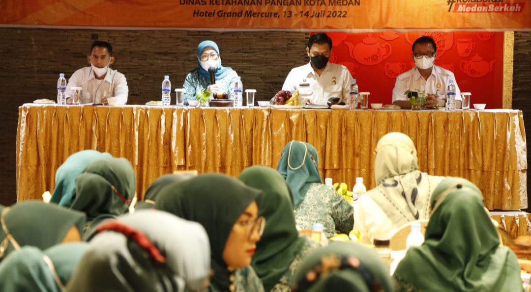 Ketua TP PKK Kota Medan Buka Workshop Pangan B2SA, Diharapkan Dapat Kembangkan Potensi Pangan Lokal