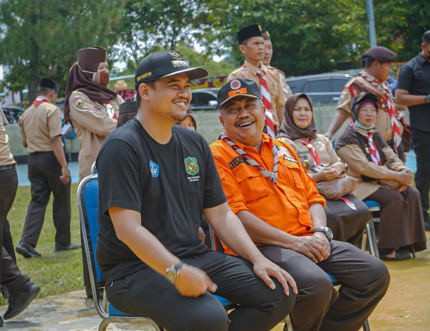 Lepas Kontingen Pramuka Kota Medan, Bobby Nasution : Semoga Menjadi Pemimpin Yang Tangguh Di Masa Depan