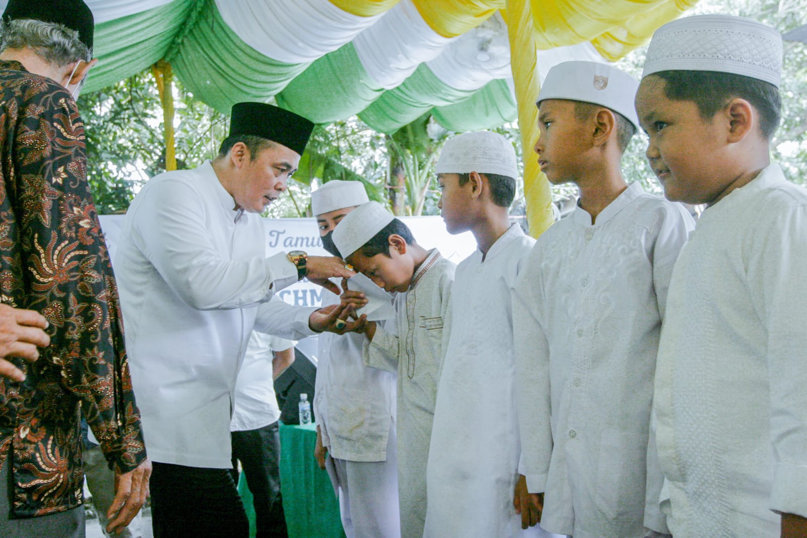 Apresiasi Warga Jalan Abadi Bangun Gedung Yayasan Wakaf Nurul Qalam Darul Yatim Marthodillah, Aulia Rachman: Ajarkan Anak Pondasi Agama