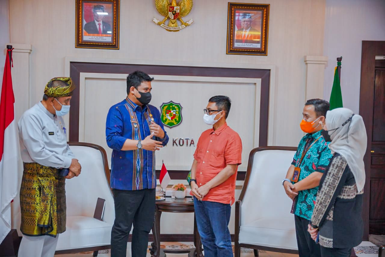 Ajak PT Pos Indonesia Berkolaborasi, Bobby Nasution Ingin Pos Bloc Tampung UMKM Binaan Pemko Medan