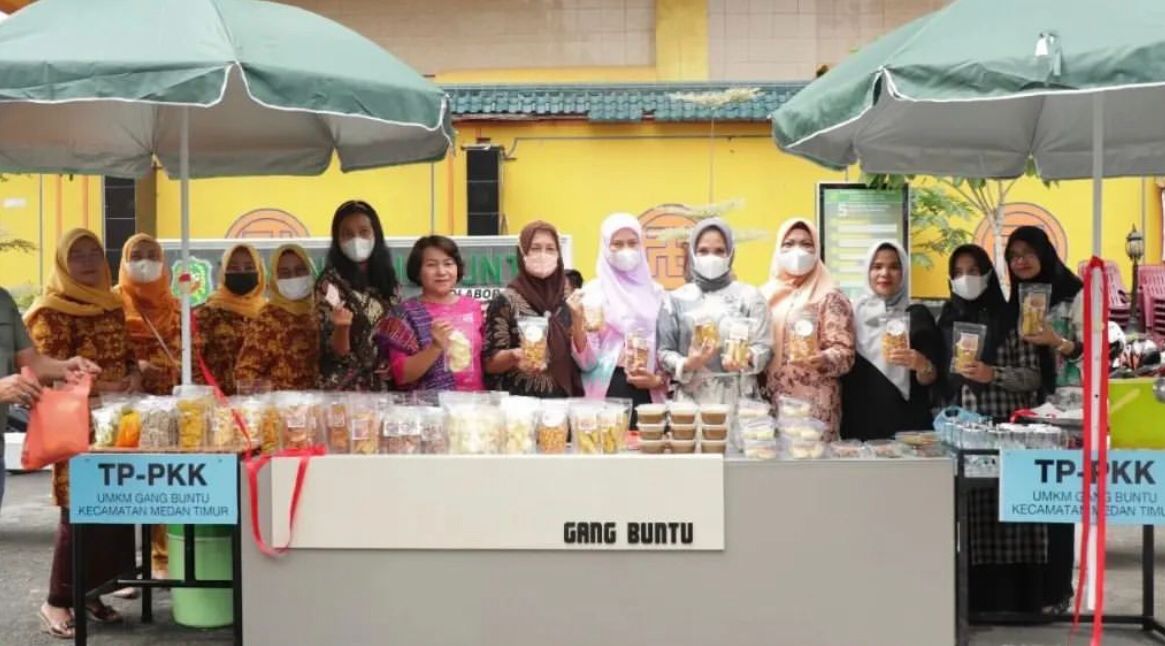 Naikkan Kelas UMKM, Kelurahan Gang Buntu Buka Centra UMKM