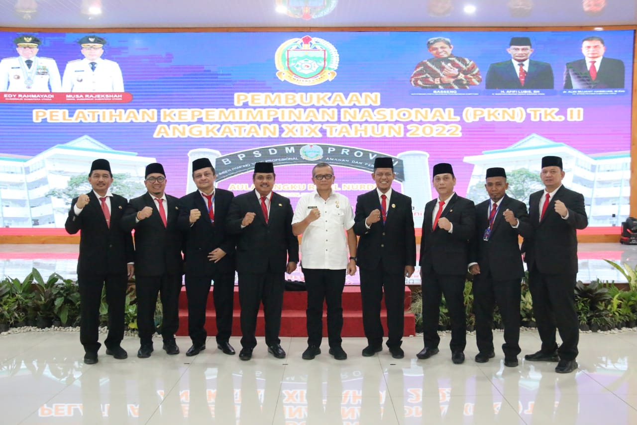 10 Pejabat Eselon II Pemko Medan Mengikuti PKN TK II Angkatan XIX, Ini Daftar NamanyaÂ 