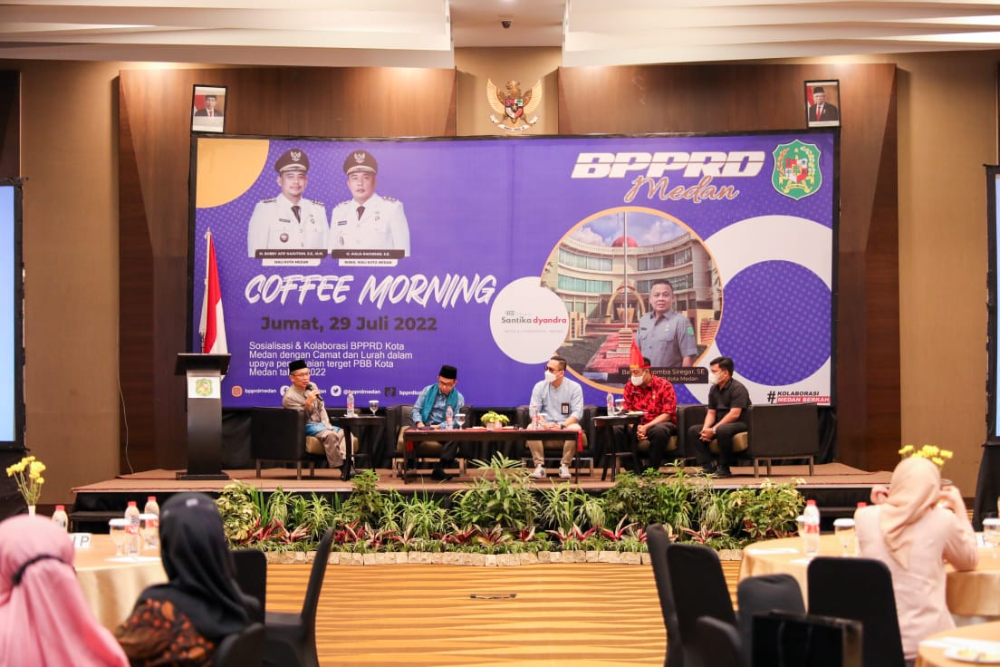 Tingkatkan Pencapaian Target PBB, BPPRD Gelar Pertemuan Bersama Camat dan Lurah Se-kota Medan