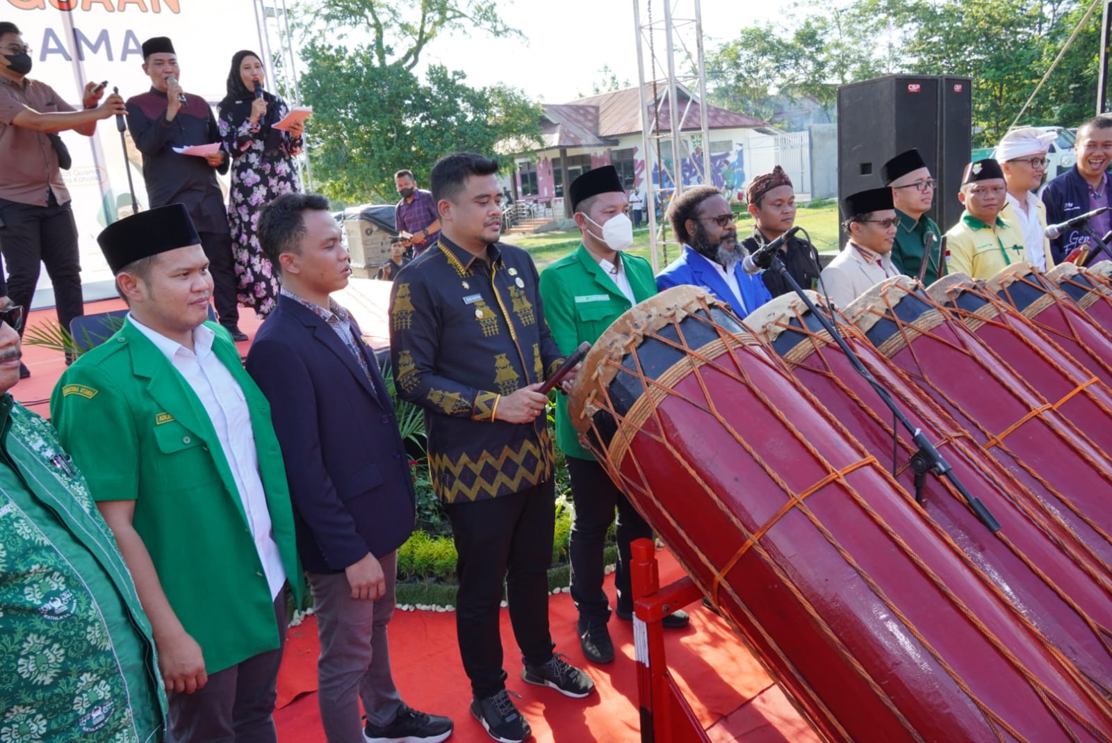 Medan Tuan Rumah Silaturahmi Kebangsaan Pemuda Lintas Agama, Bobby Nasution: Bergerak Memajukan Indonesia Emas 2045