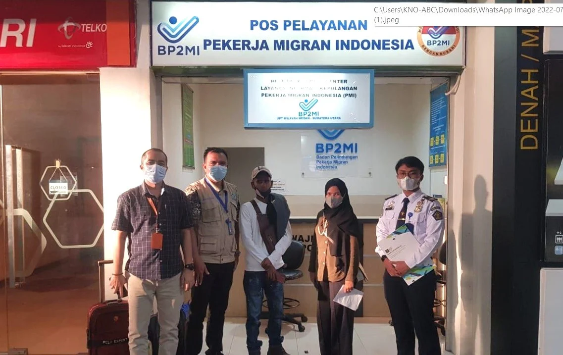 Coba Menyuap, Dua Pekerja Migran Indonesai Ditangkap Petugas Imigrasi Bandara Kuala Namu