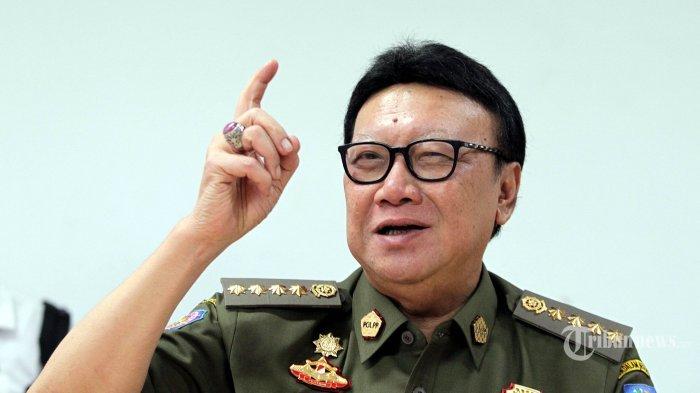 Menteri Menpan RB Tjahjo Kumolo  Wafat, Ini Suasana Rumah Duka