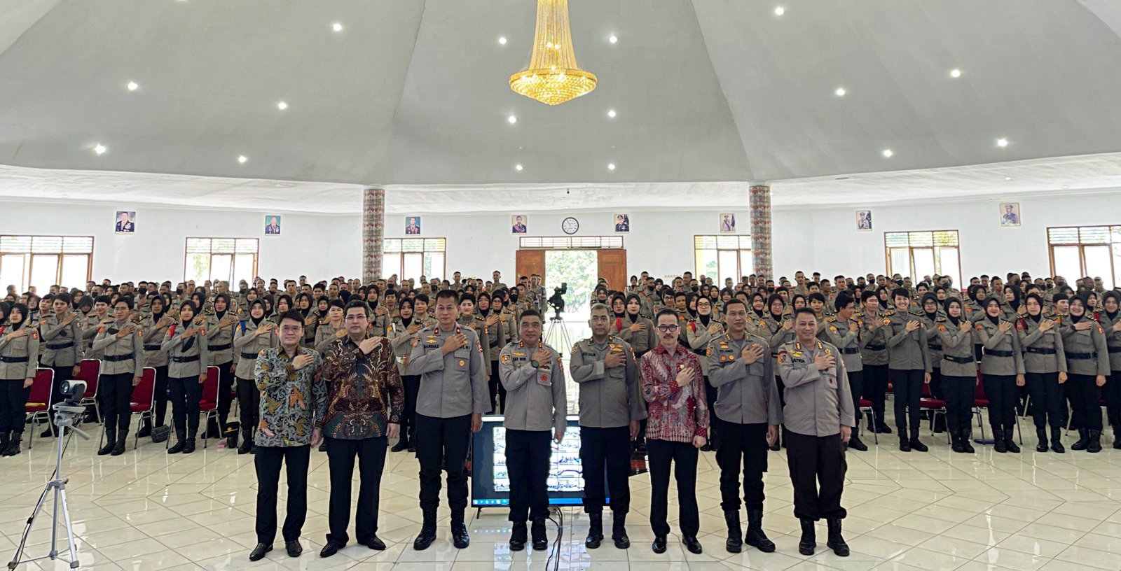 2.075 Siswa SIP Angkatan 51AP Tahun 2022 Ikuti Kuliah Umum, Ini Kata Wakalemdiklat Polri Irjen Pol Drs. Eko Budi Sampurno