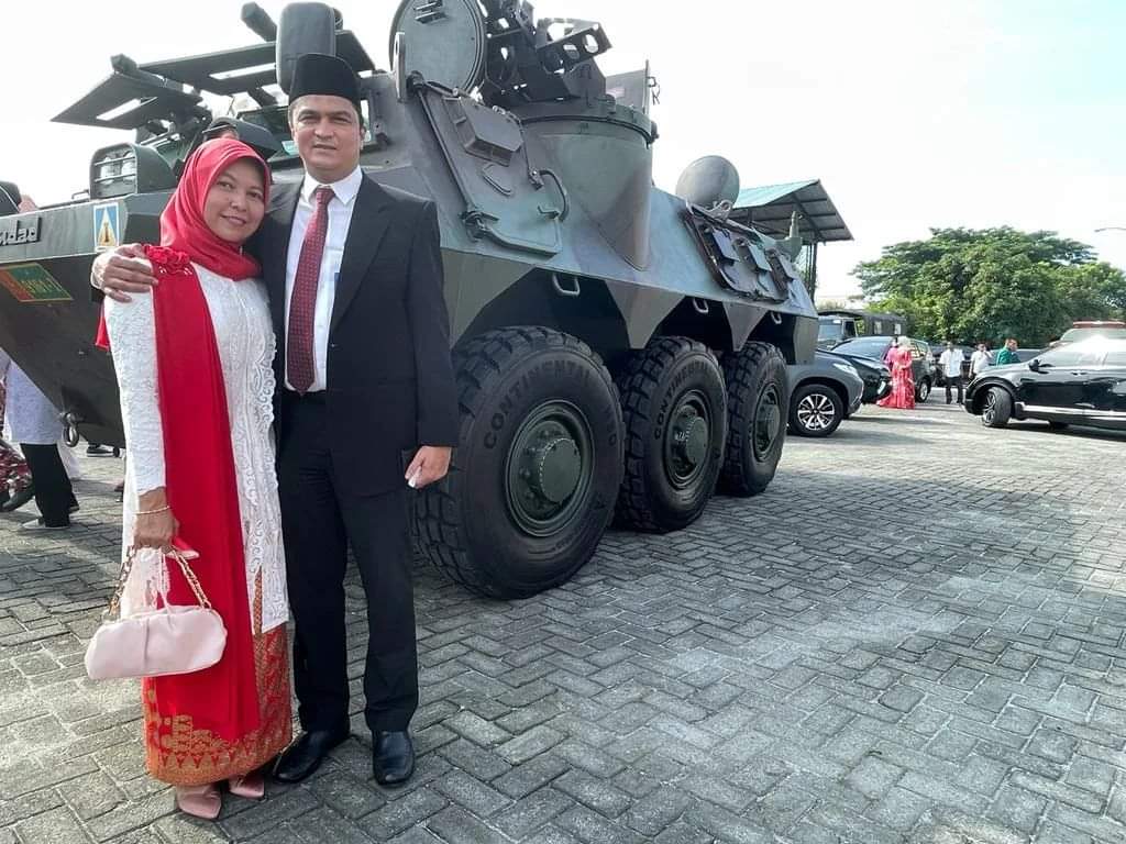 Dirut Perumda Tirtanadi Ikuti Upacara HUT RI dan Berpartisipasi Mobil Hias