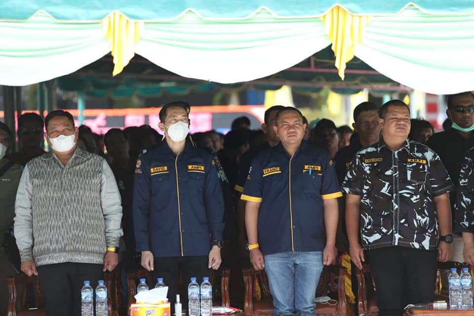 Bupati Pakpak Bharat, Franc Bernhard Tumanggor Hadiri Pelantikan Pengurus DPD AMPI Kabupaten Dairi