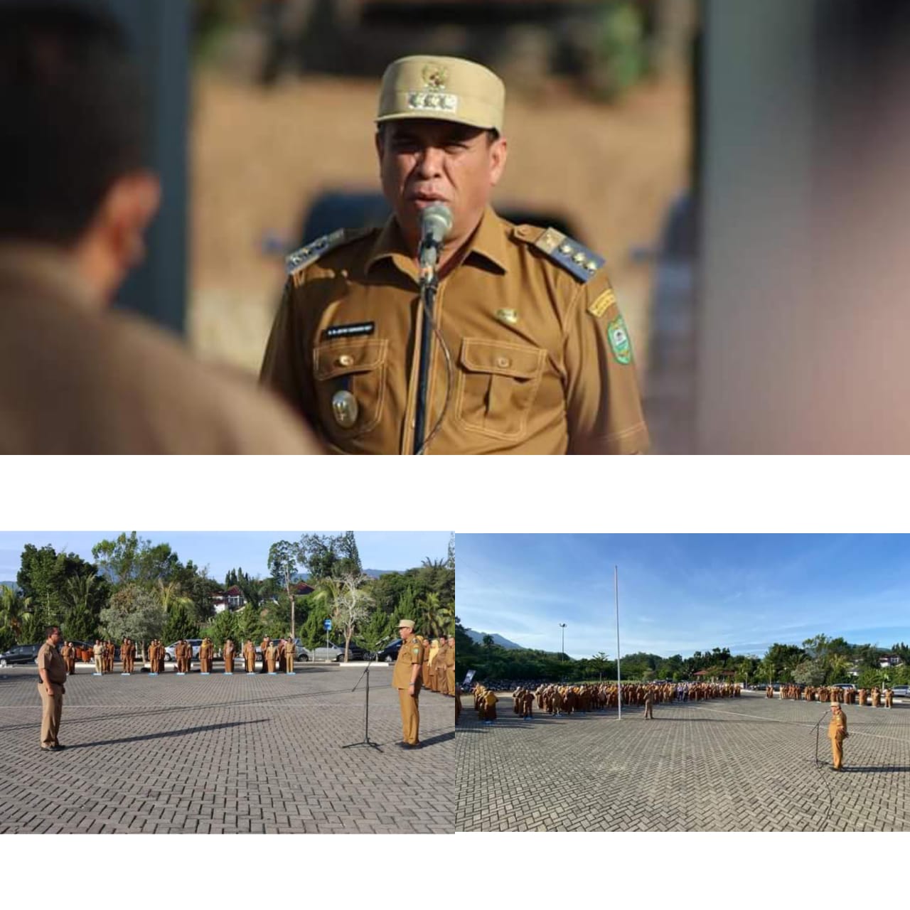 Bupati Madina Ajak Pegawai Pemkab Madina Gelorakan Semangat Kerja
