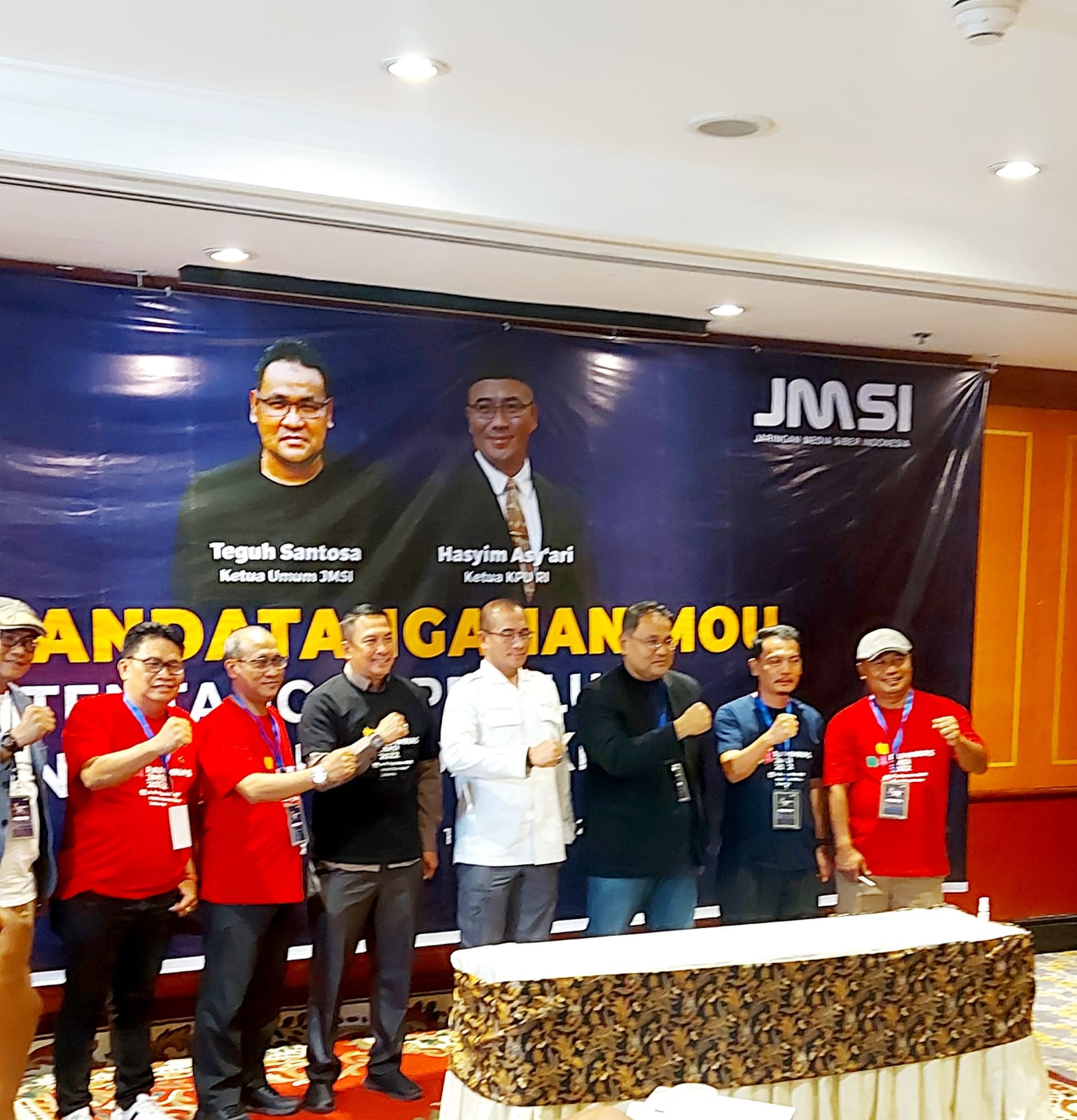 JMSI dan KPU RI Tandatangani Nota Kesepahaman Kepemiluan