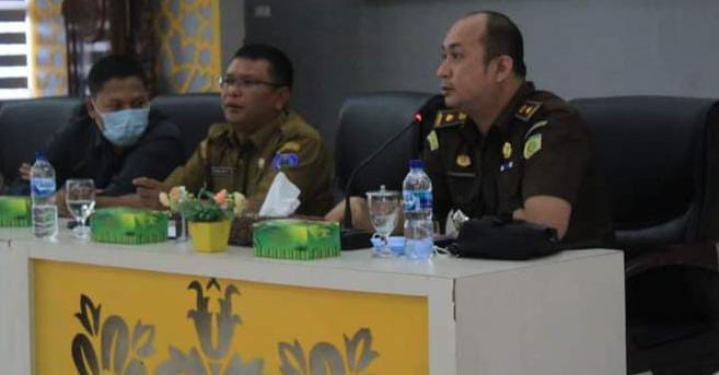 Pemkab Labuhanbatu Melalui Asisten III Gelar Kegiatan Sosialisasi Saber Pungli