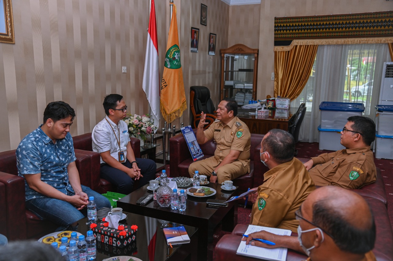 Walikota Padang Sidempuan Irsan Efendi Nasution Terima Audiensi Sales Branch Manager Rayon III Sibolga