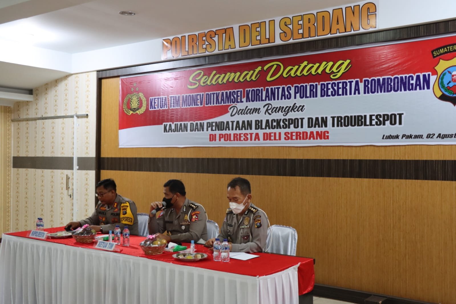 Ada Apa ?, Tim Korlantas Polri KunjungiÂ  Wilayah Polda Sumut di Polresta Deli Serdang