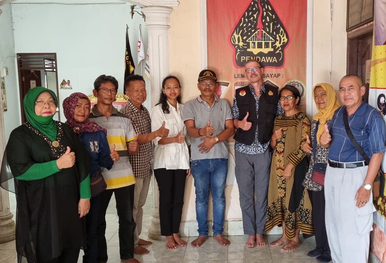 Pererat Tali Silaturrahmi, Pendawa Cabsus Belanda Berkunjung ke PB Pendawa, Ini Kata Ruslan