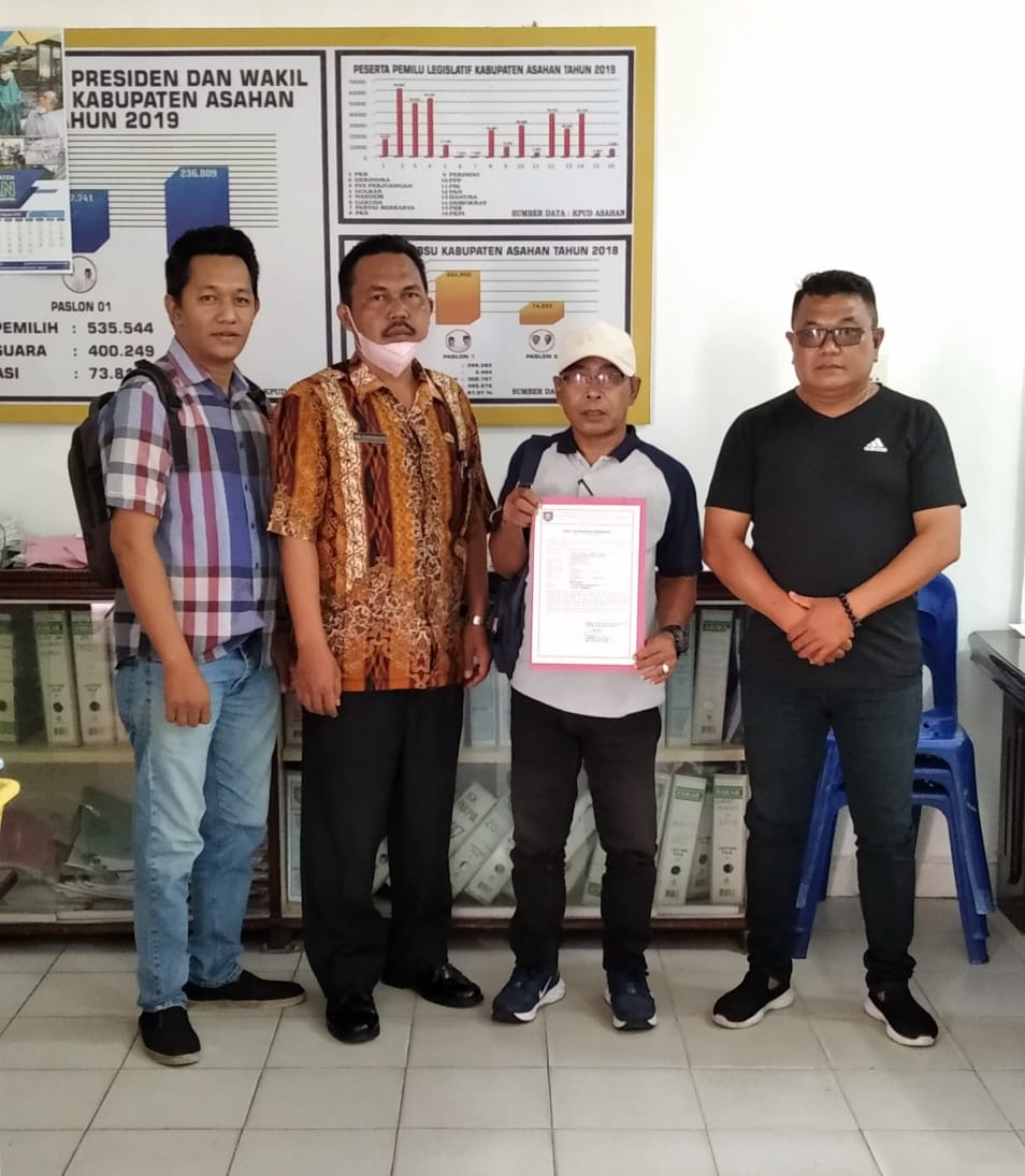 Kesbangpol Asahan Resmi Akui Keberadaan DPC.AWPI Asahan Dengan Nomor SKK 240/1363/Kesbang
