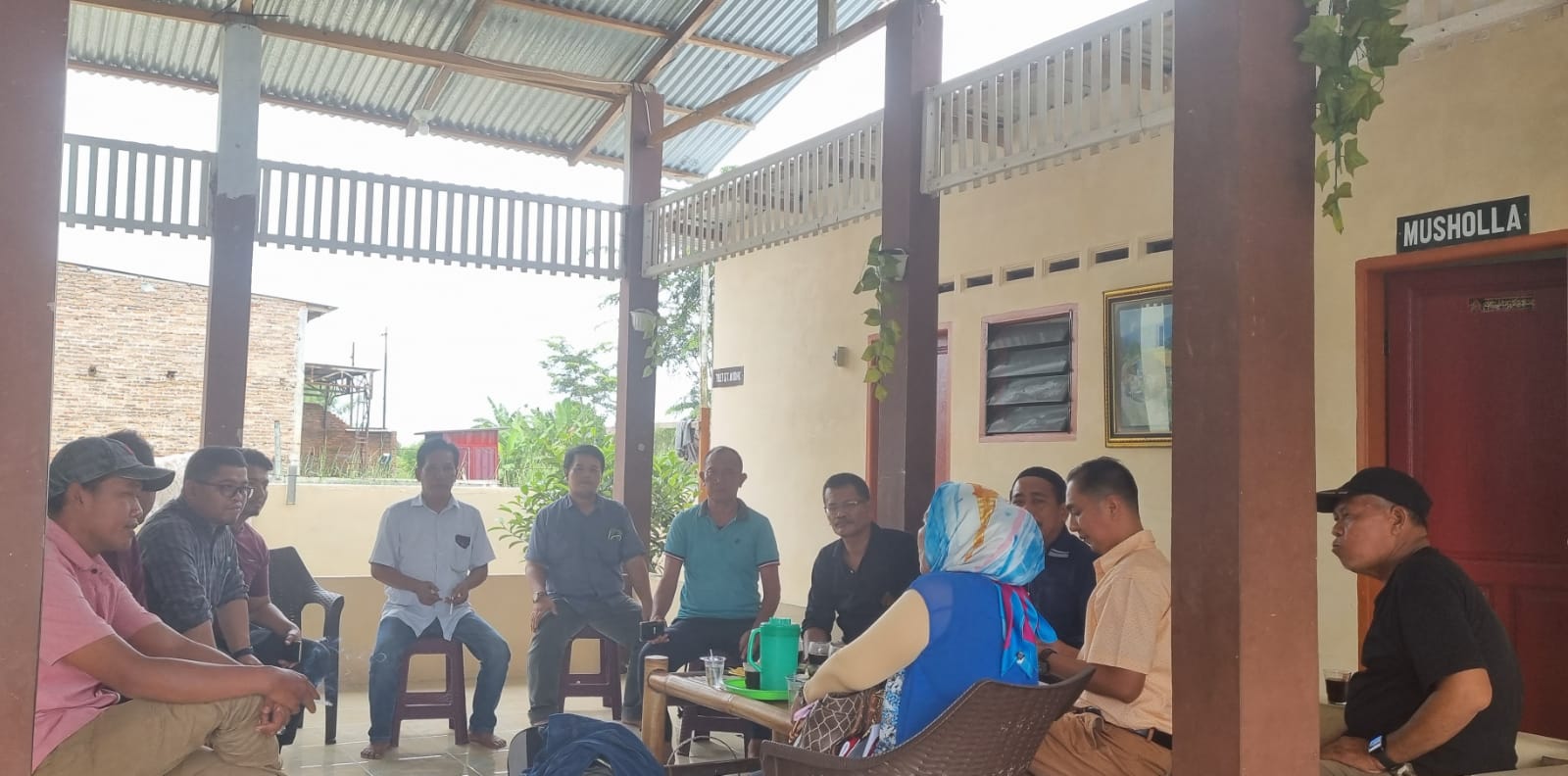DPC PENDAWA TANAKARO, NISEL, TEBING TINGGI BERSILATURAHMI KEPADA PB PENDAWA H.RUSLANÂ Â Â Â Â Â Â 