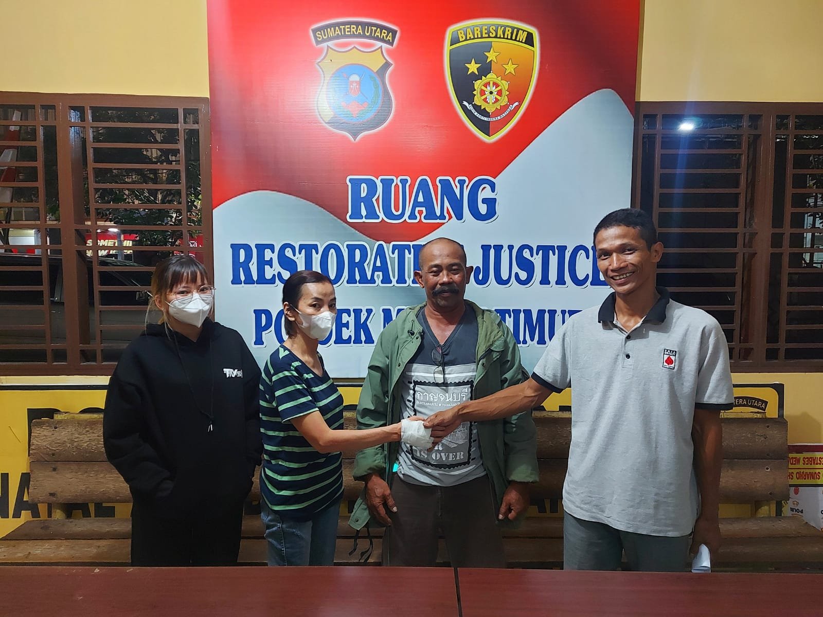 Polsek Medan Timur Mediasikan Kasus Pungli Antara Pelaku dan Korban