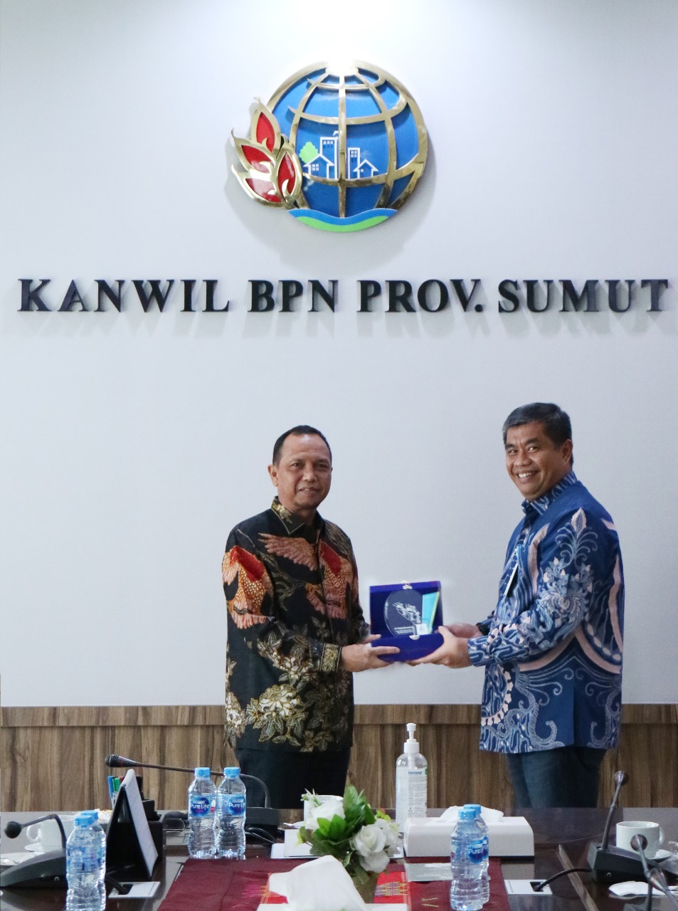 Tingkatkan Kolaborasi, GM PLN UIP Sumbagut Silaturahmi ke Kepala BPN Sumut