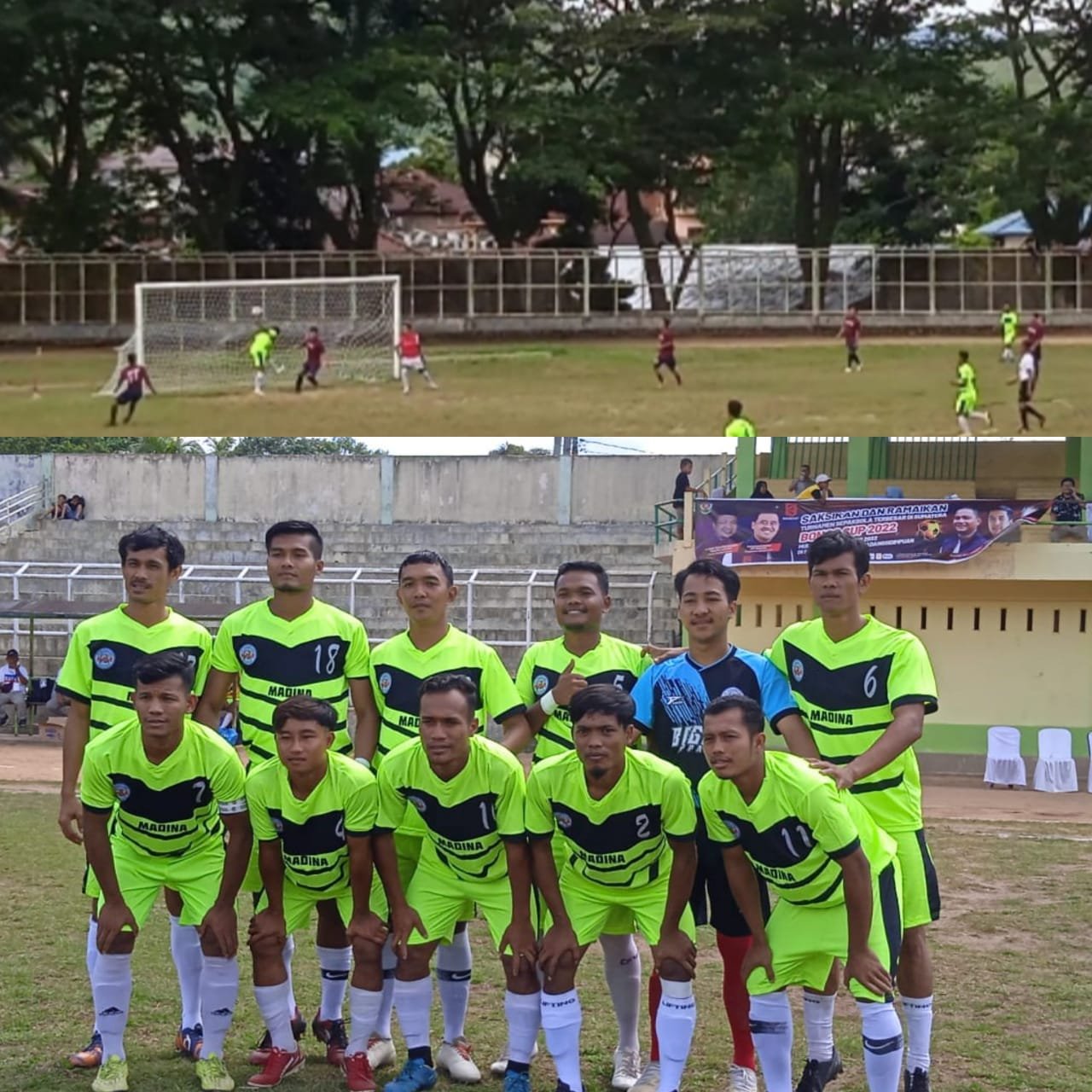 Bonas Cup 2022 Zona 4 Kam FC Madina Pimpin Klasemen Group A