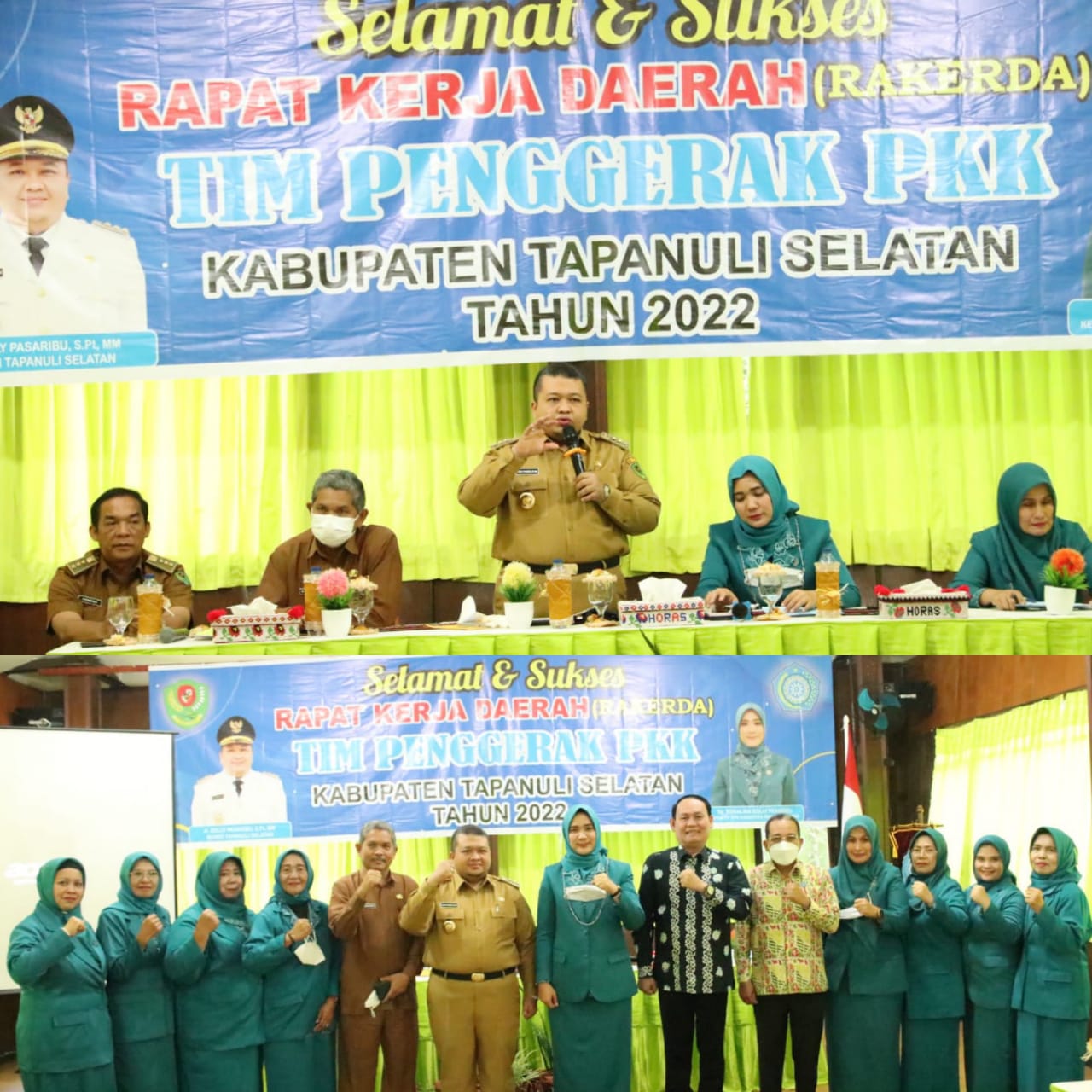 Bupati Tapsel : Jika Program PKK Didukung, Akan Mengakselerasi Terwujudnya Visi Misi Tapsel