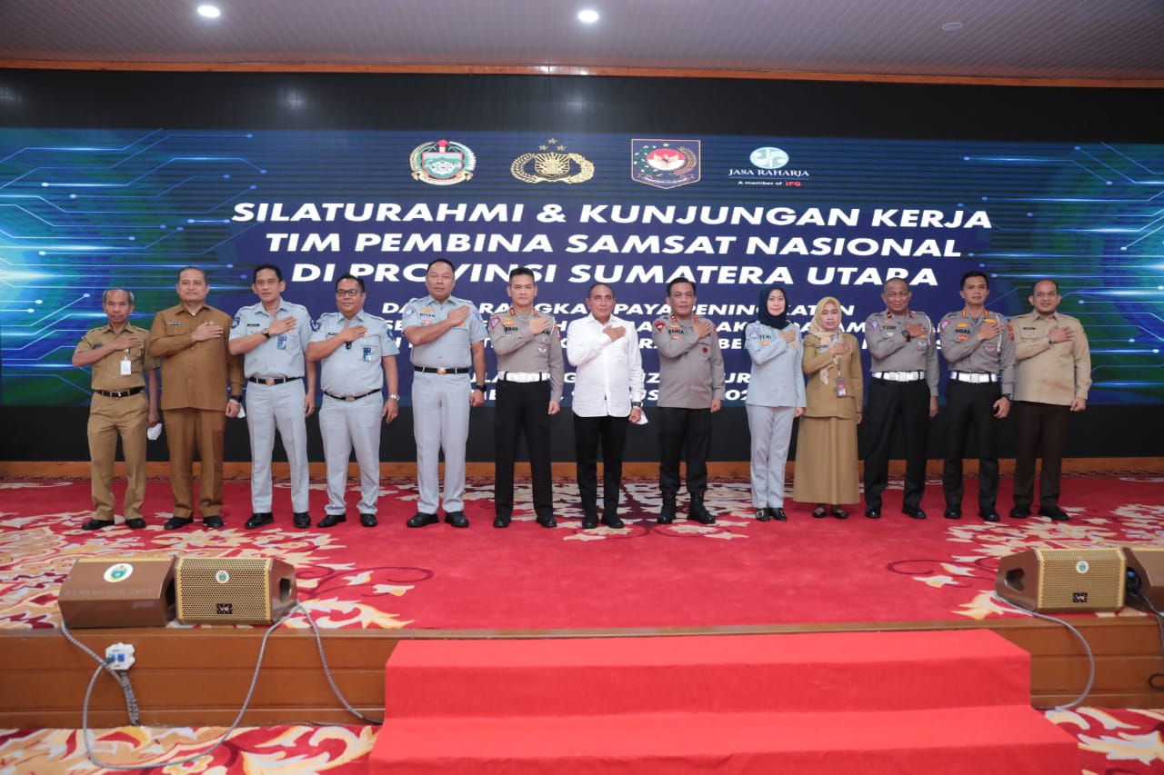Dampingi Tim Pembina Samsat Nasional, Kapolda Sumut Ajak Masyarakat Taat Pajak