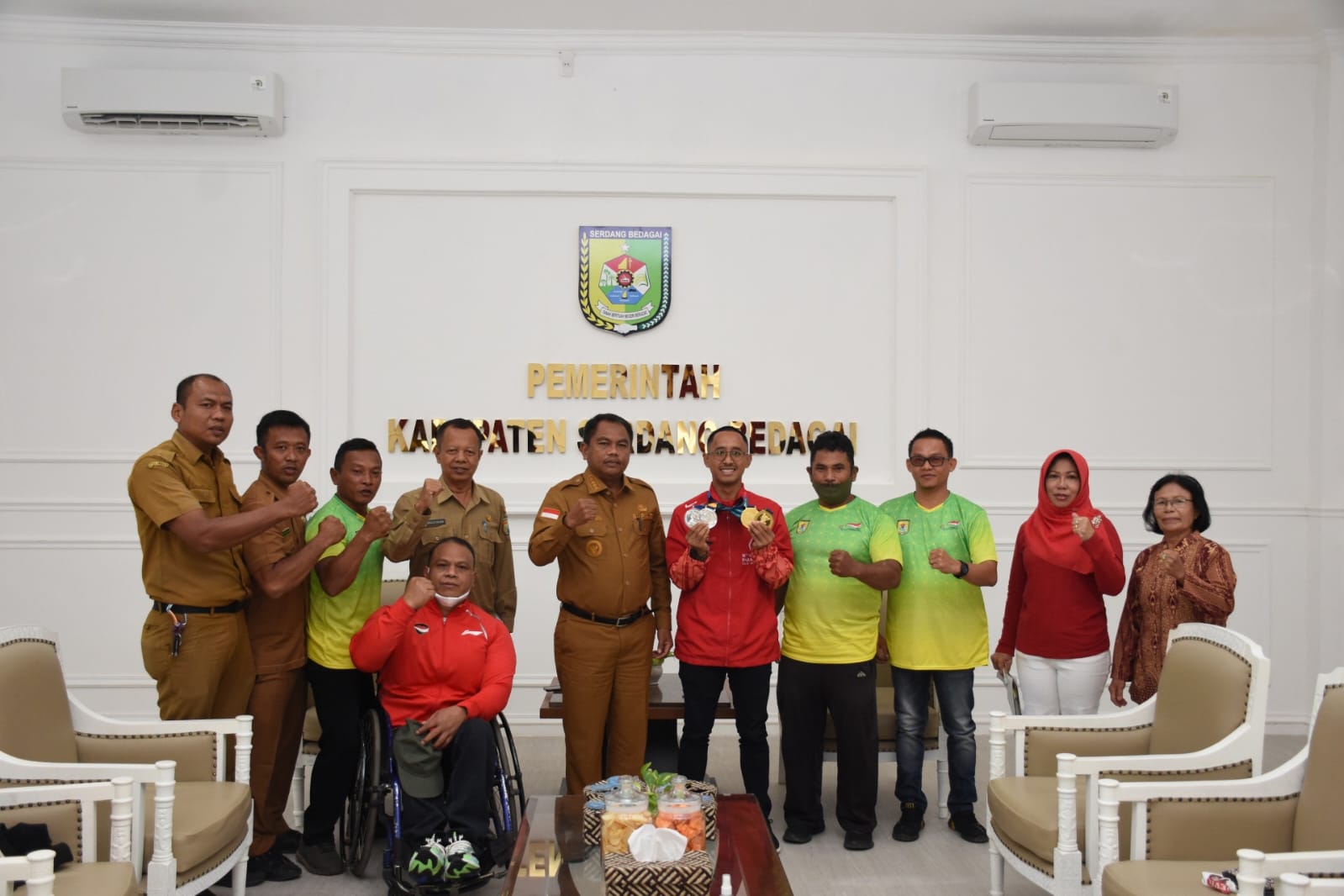 Bupati Sergai Berikan Bonus 50 Juta Kepada Abil Peraih Medali Emas di APG