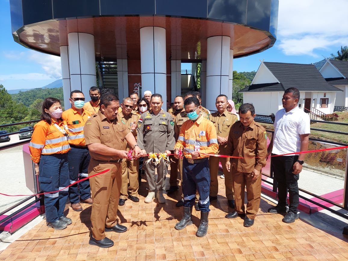 Tambah Fasilitas Menara Pandang Sipirok, Agincourt Resources Sokong Sektor Pariwisata Tapanuli Selatan