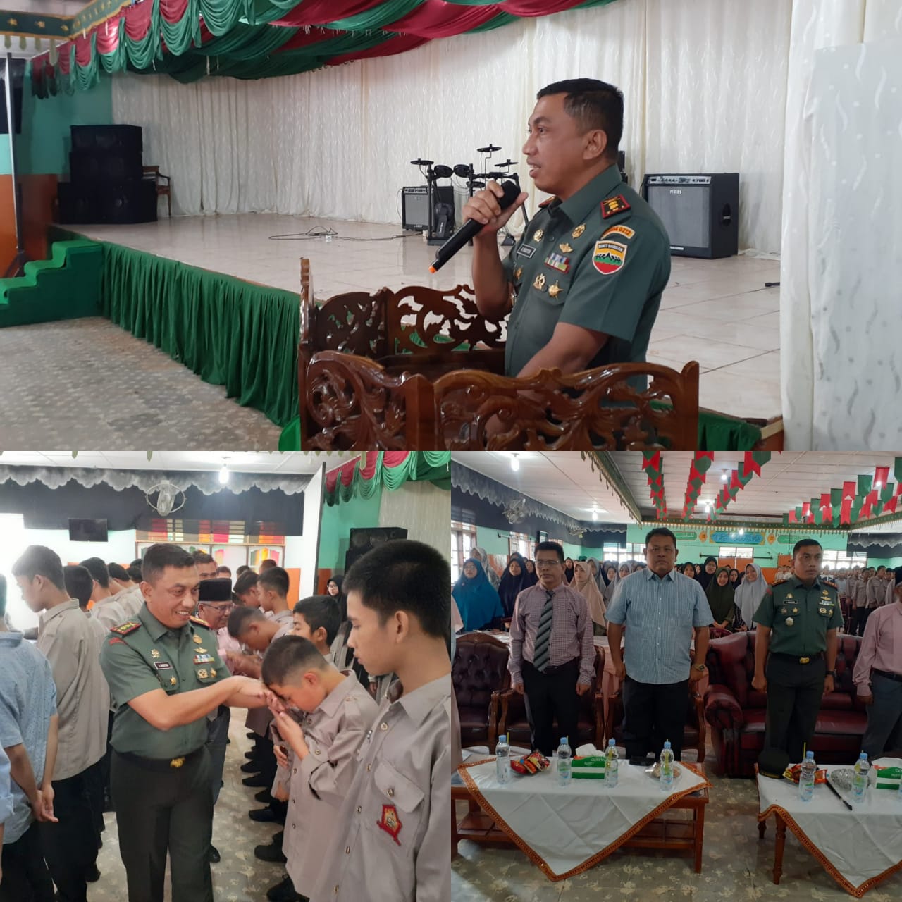 Tingkatkan Silaturahmi, Dandim 0212/Tapsel Berkunjung Ke Ponpes Darul Mursyid