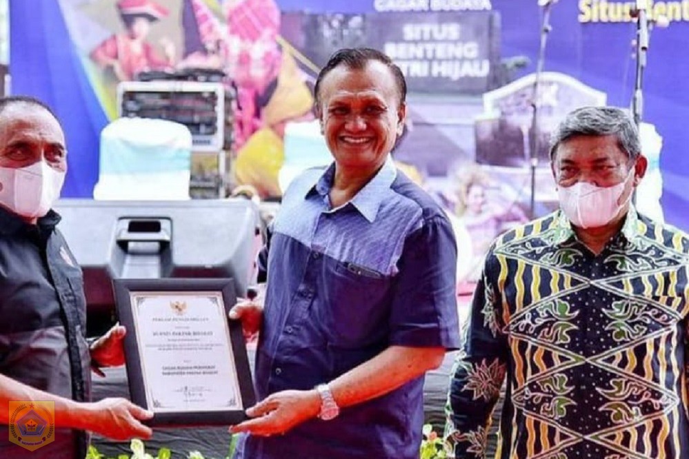 Pemerintah Kabupaten Pakpak Bharat Terima Penghargaan Pelestarian Cagar Budaya