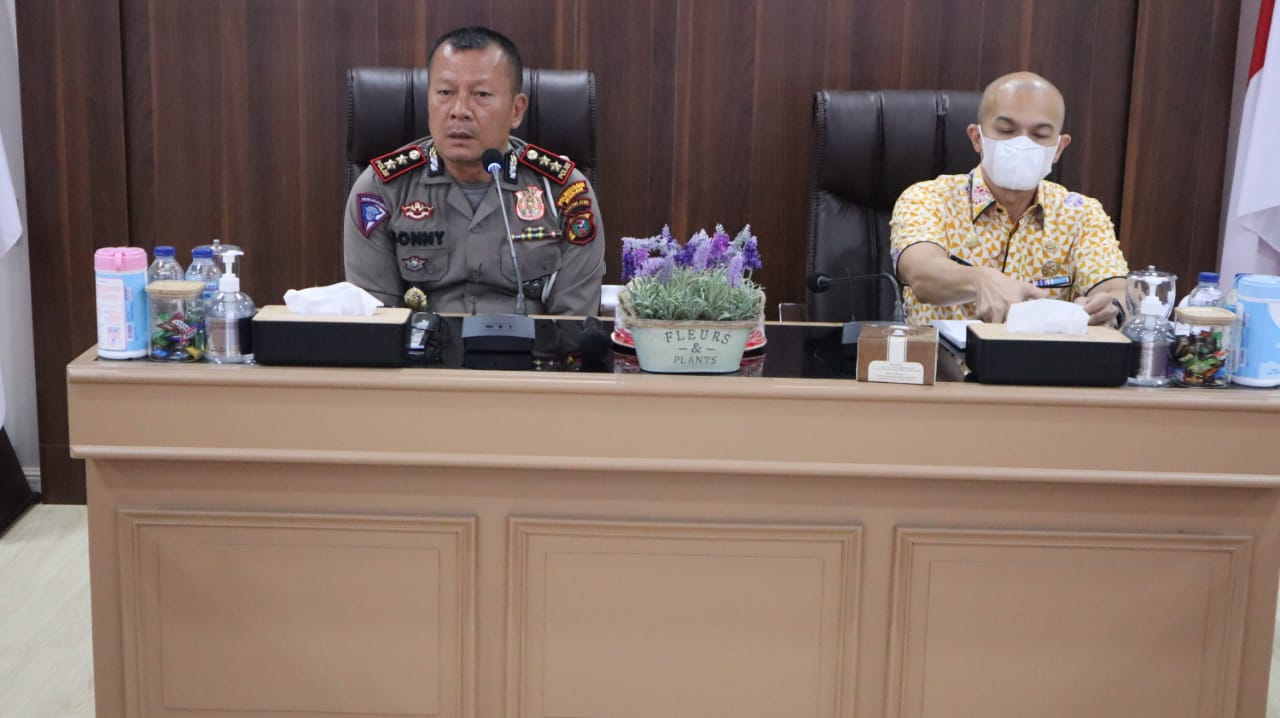 Jelang Night Street Race, Polrestabes Medan Rakor Bersama Pemko MedanÂ 