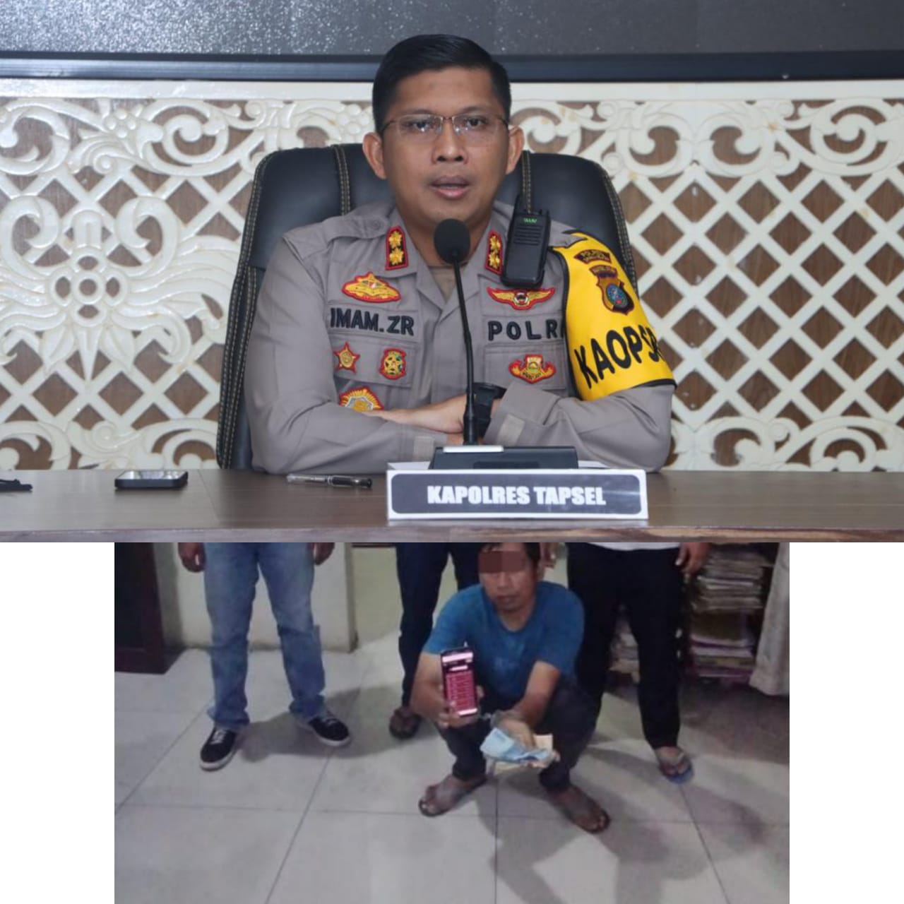 Pasca Pisah Sambut Kapolres Baru, Sat Reskrim Polres Tapsel Unjuk Gigi,Ciduk Pelaku Judi Online Tebak Angka