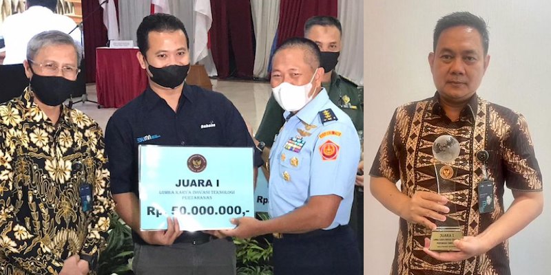 DAHANA Raih Juara 1 Lomba Inovasi Litbang Pertahanan 2022