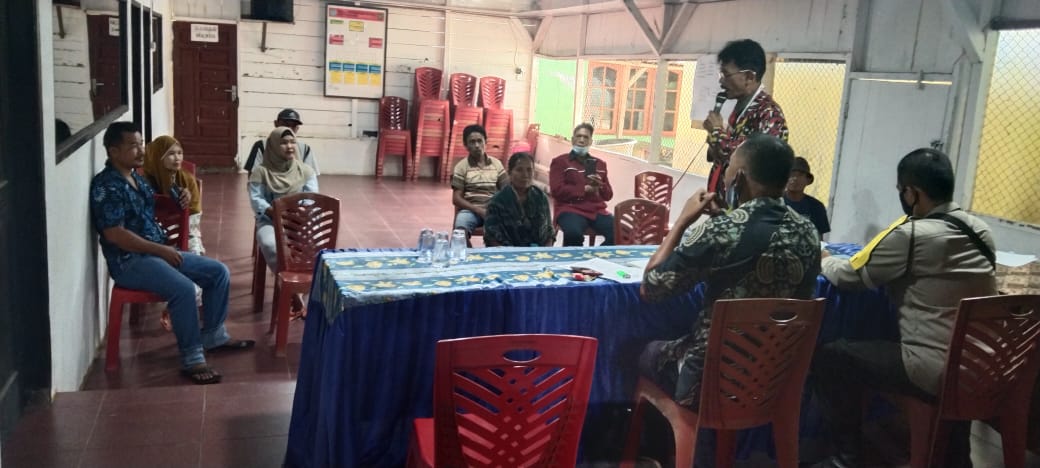 Bhabinkamtimas Polsek BP Mandoge Polres Asahan Problem Solving Masalah Kepemilikan Tanah Warga Binaanya