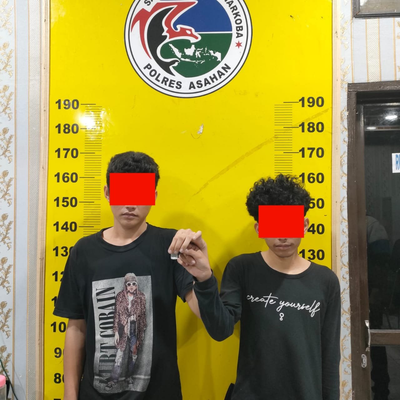 Satres Narkoba Polres Asahan Amankan Dua Orang Remaja Pemakai Narkoba Jenis Sabu