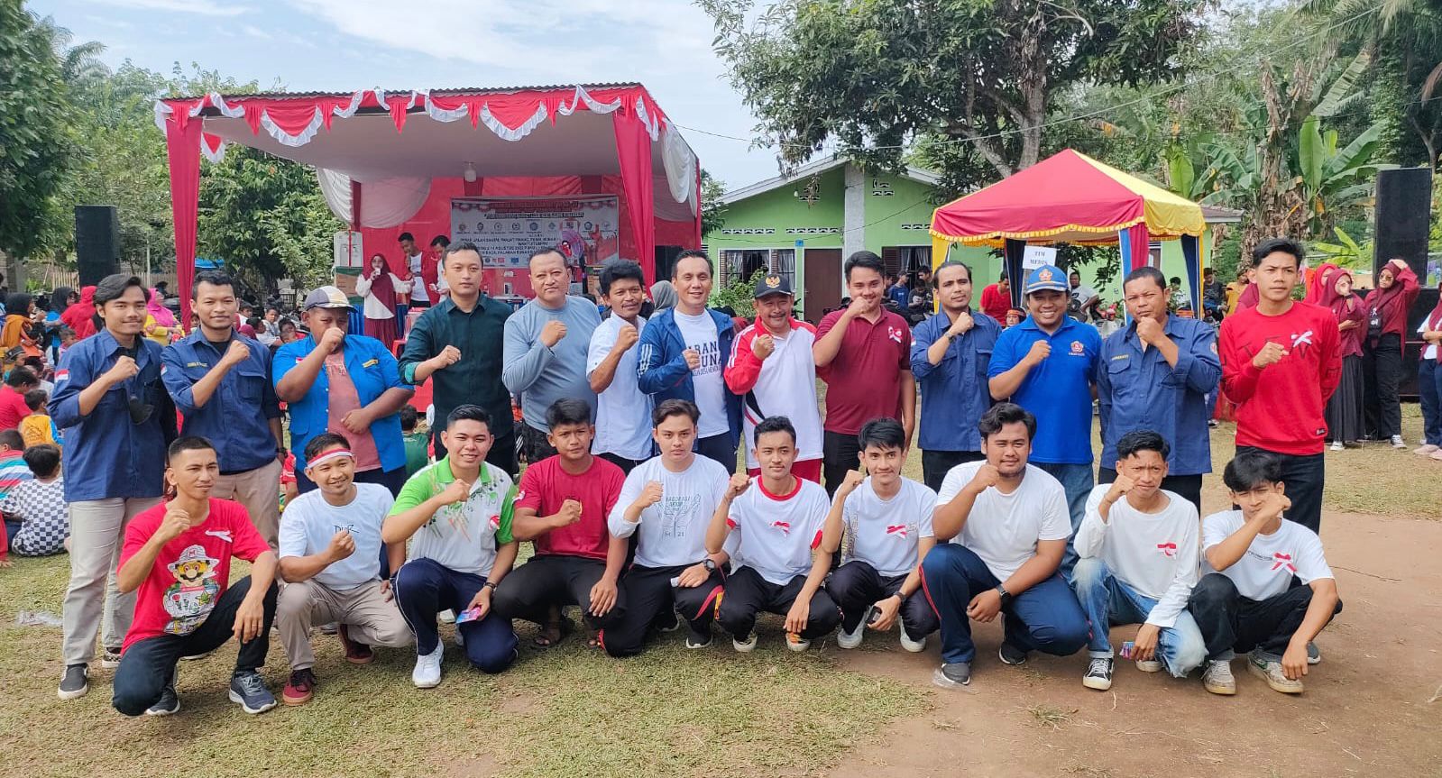 Dedi Dermawan menghadiri semarak HUT RI ke- 77 Karang Taruna Desa Suka Galang Kec. Galang Kabupaten Deli SerdangÂ 