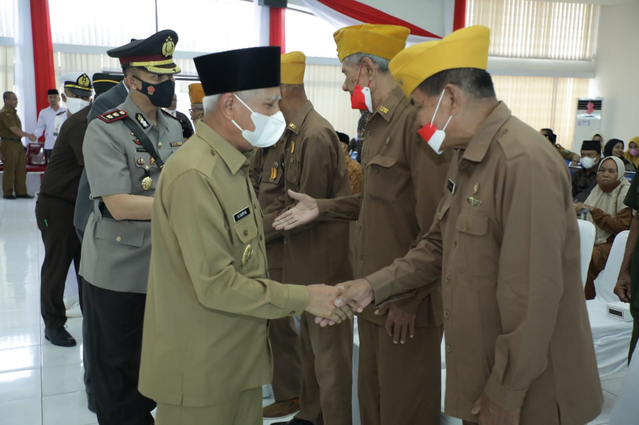 Jelang HUT Ke 77 Kemerdekaan RI Tahun 2022, Bupati Asahan Ramah Tamah Bersama Veteran