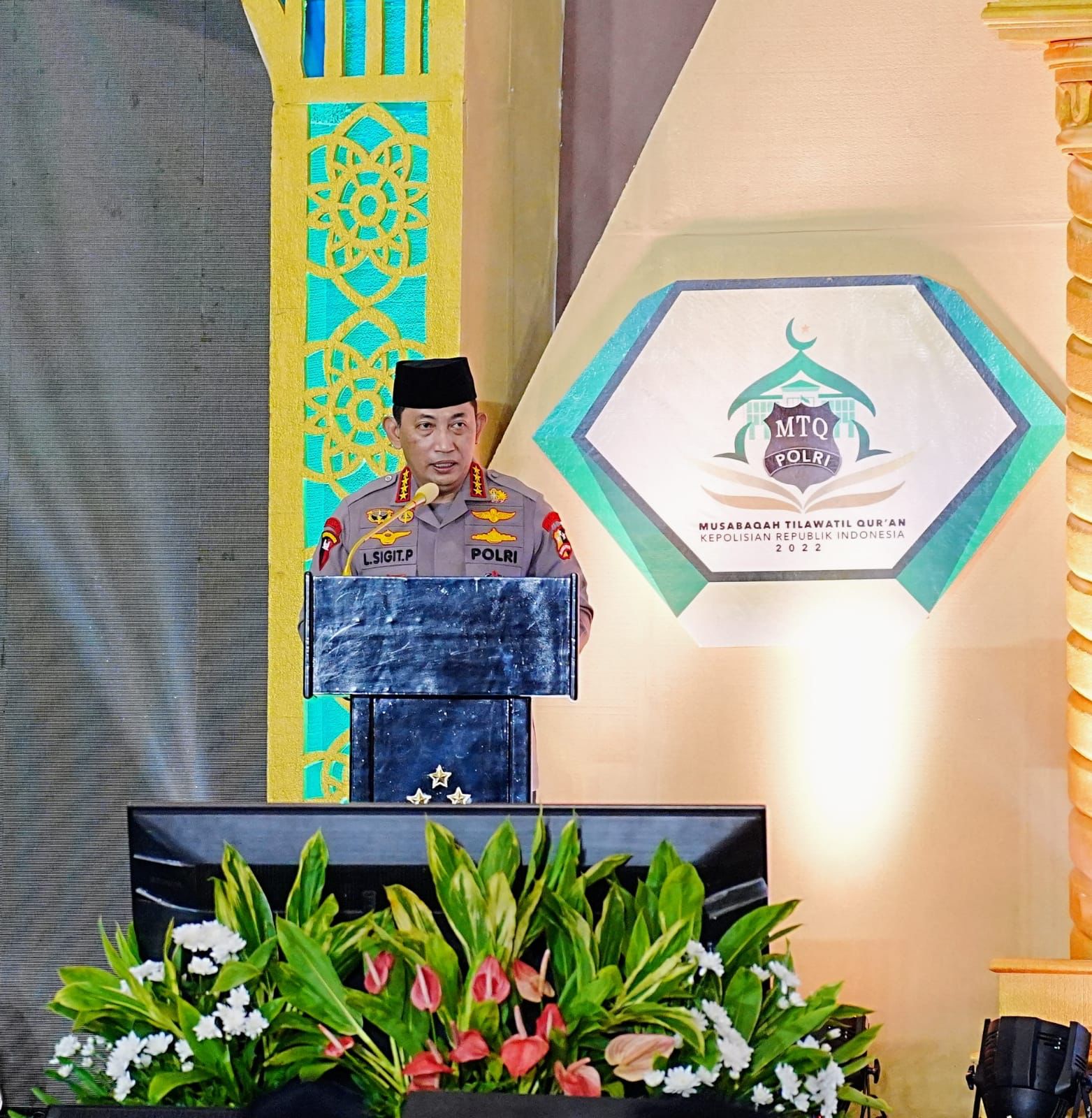Anugerah MTQ Polri, Kapolri Berharap Terbentuknya SDM Unggul Berakhlak yang Diharapkan Masyarakat