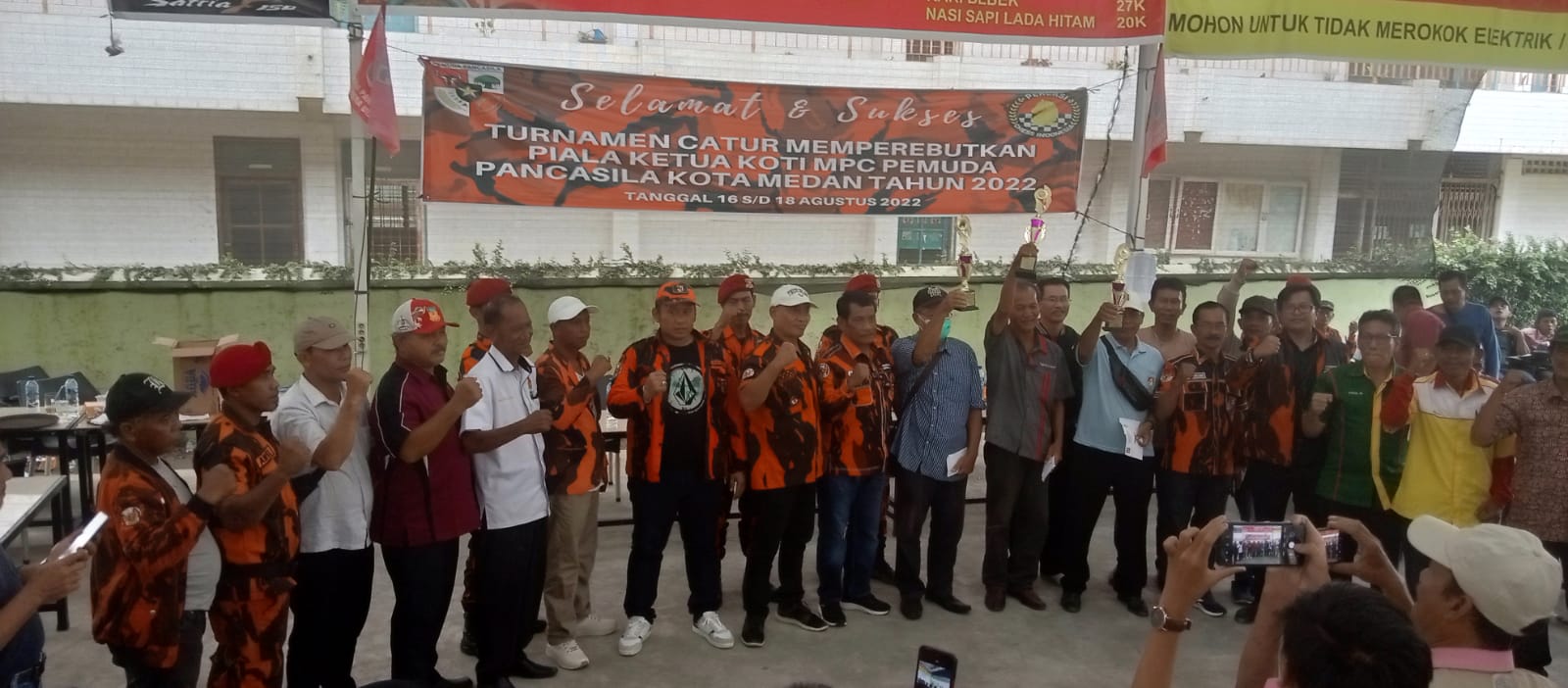 Turnament Catur Memperebutkan Piala Ketua KOTI PP Medan Resmi di Tutup