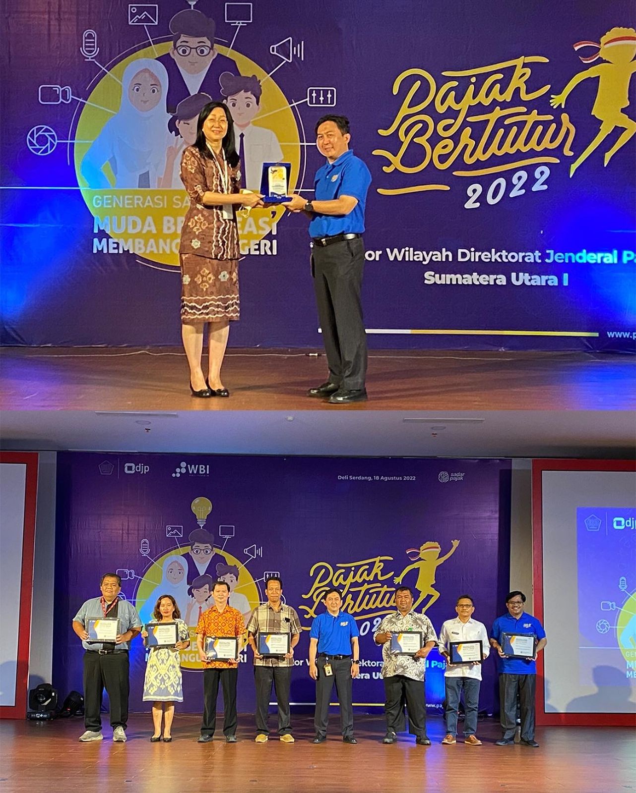 PATUR SUMUT I AJAK MAHASISWA KREATIF DAN SADAR PAJAK