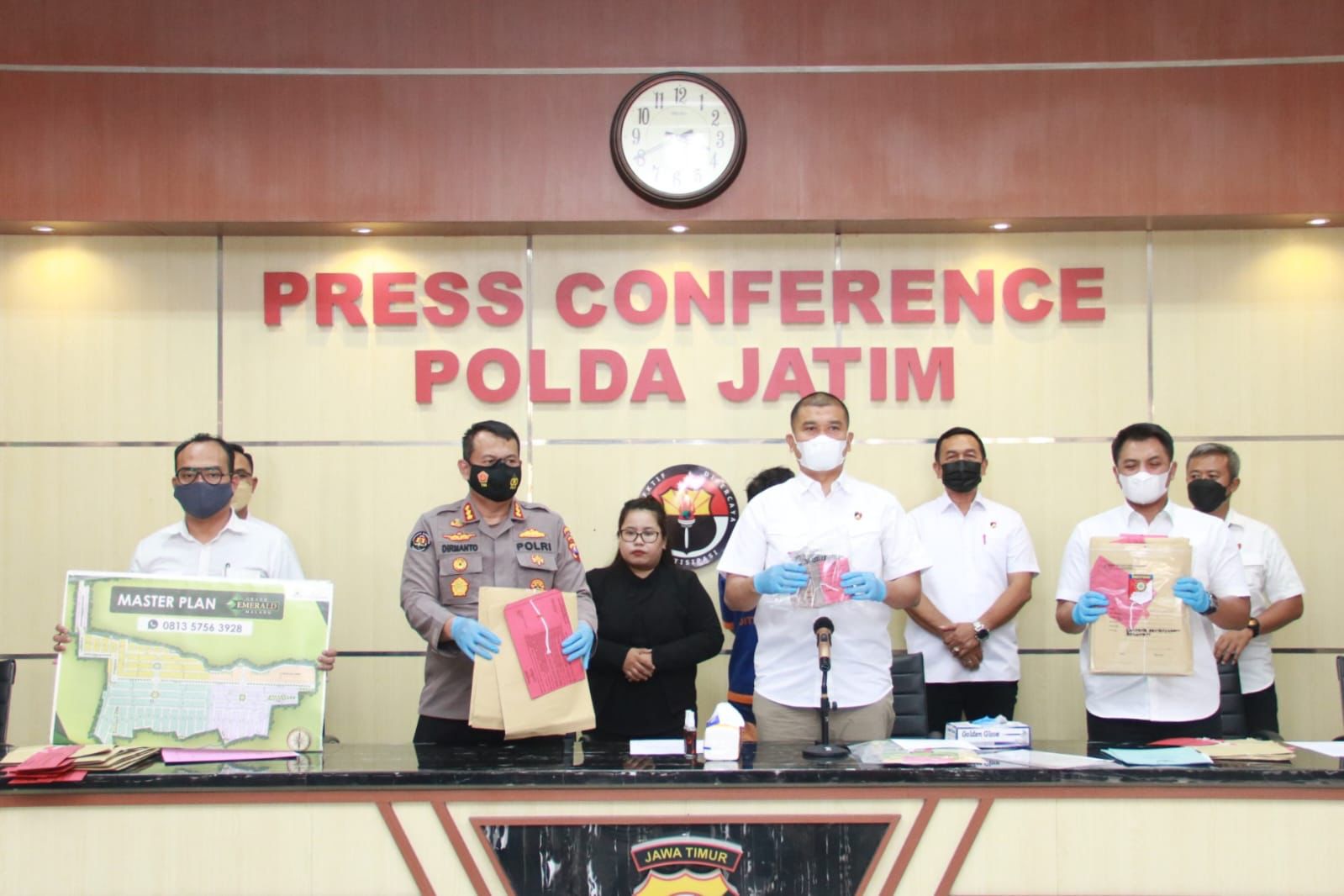 Polda Jatim Sikat Mafia Tanah Berkedok Dana Investasi dan Pembangunan Perumahan