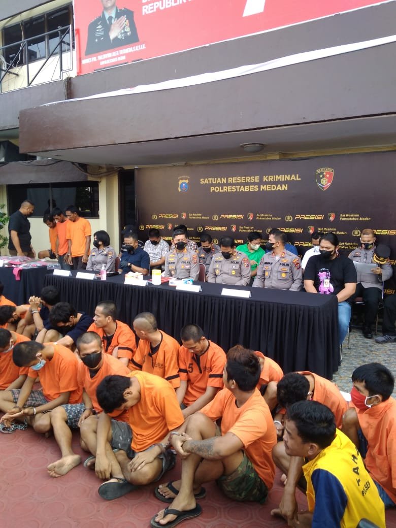 Kapolrestabes Medan Kombes Pol Valentino Memaparkan Pengungkapan Kasua Pembunuhan Warga Kisaran dan Aceh, Ini Dia Pelakunya